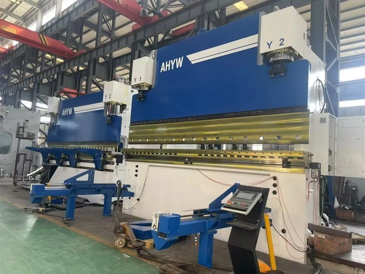 AHYW CHINA YAWEI MADE 1200T6M CNC PRESSBRAKE  HARDOX 400 METAL BENDING